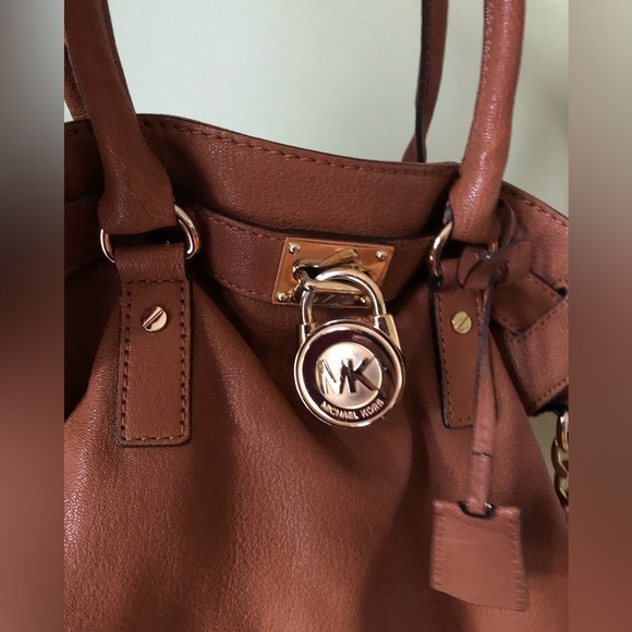Michael Kors Tan Hamilton Handbag - Picture 3 of 3